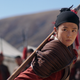 Liu Yifei en el papel de Hua Mulan